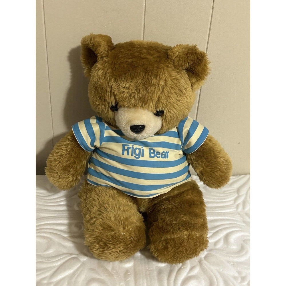 Vintage 1980 Frigidarie Frigi Bear 15" Promotional Plush Stuffed Animal Toy - Picture 5 of 12